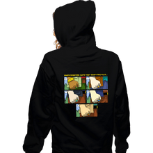 Load image into Gallery viewer, Shirts Zippered Hoodies, Unisex / Small / Black Planet Fist
