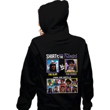 Load image into Gallery viewer, Secret_Shirts Zippered Hoodies, Unisex / Small / Black Shirts VS. Blouses

