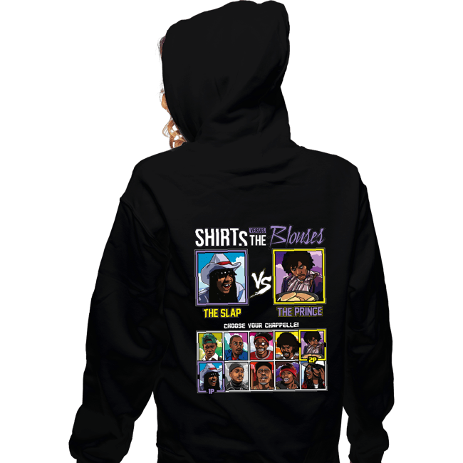 Secret_Shirts Zippered Hoodies, Unisex / Small / Black Shirts VS. Blouses