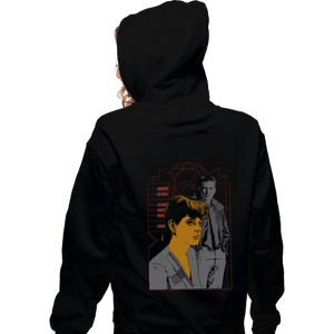 Shirts Zippered Hoodies, Unisex / Small / Black Noir Lovers