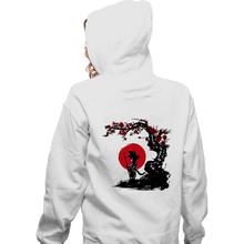 Load image into Gallery viewer, Shirts Zippered Hoodies, Unisex / Small / White Saiyan Under The Sun
