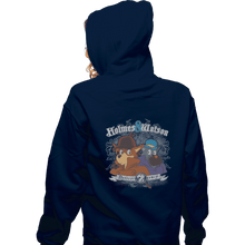 Load image into Gallery viewer, Shirts Zippered Hoodies, Unisex / Small / Navy Holmes and Watson
