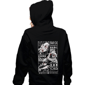 Daily_Deal_Shirts Zippered Hoodies, Unisex / Small / Black Tokyo Prefectural