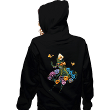 Load image into Gallery viewer, Secret_Shirts Zippered Hoodies, Unisex / Small / Black Lost In Wonder Land
