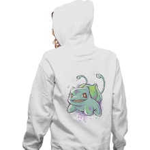 Load image into Gallery viewer, Shirts Zippered Hoodies, Unisex / Small / White Grass Ink
