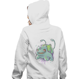 Shirts Zippered Hoodies, Unisex / Small / White Grass Ink