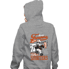 Load image into Gallery viewer, Daily_Deal_Shirts Zippered Hoodies, Unisex / Small / Sports Grey Troopers Academy
