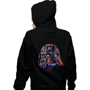 Shirts Zippered Hoodies, Unisex / Small / Black Colorful Villain