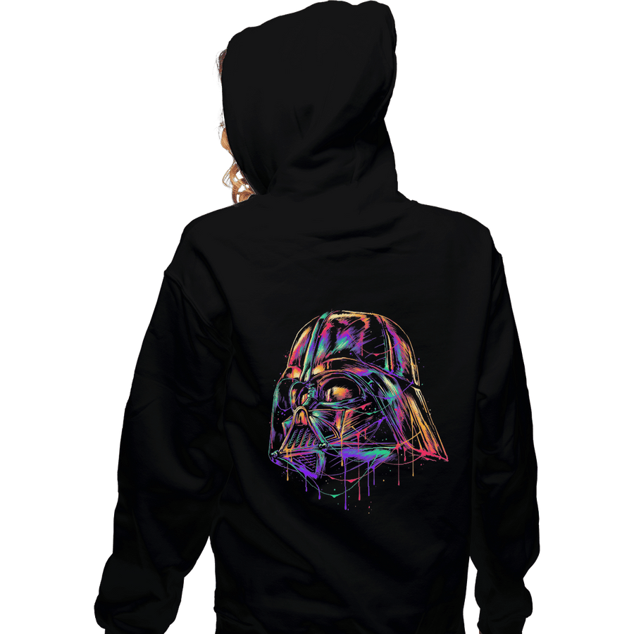 Shirts Zippered Hoodies, Unisex / Small / Black Colorful Villain