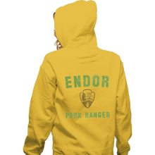 Load image into Gallery viewer, Shirts Zippered Hoodies, Unisex / Small / White Endor Park Ranger
