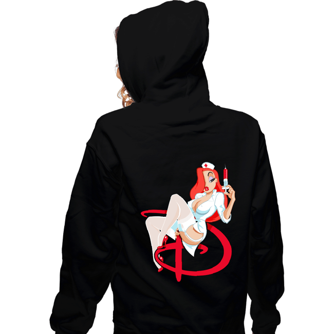 Shirts Zippered Hoodies, Unisex / Small / Black Nurse Jessica