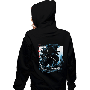 Secret_Shirts Zippered Hoodies, Unisex / Small / Black Great Kaiju