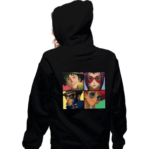 Secret_Shirts Zippered Hoodies, Unisex / Small / Black The Cowboyz