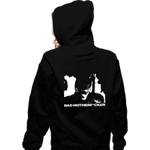 Load image into Gallery viewer, Secret_Shirts Zippered Hoodies, Unisex / Small / Black Bad Motherfcker
