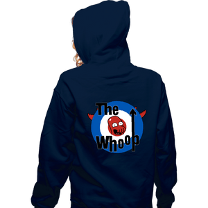 Daily_Deal_Shirts Zippered Hoodies, Unisex / Small / Navy The Whoop