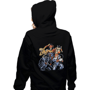 Shirts Zippered Hoodies, Unisex / Small / Black Terror Cats