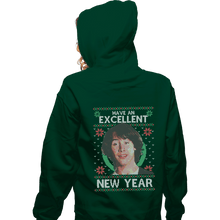 Load image into Gallery viewer, Shirts Pullover Hoodies, Unisex / Small / Forest Excellent New Year
