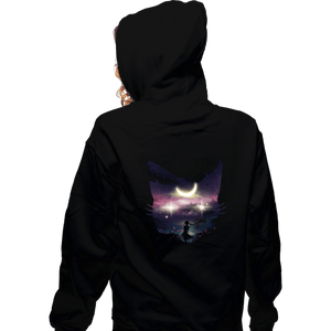 Shirts Zippered Hoodies, Unisex / Small / Black Moon Chasers