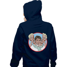 Load image into Gallery viewer, Secret_Shirts Zippered Hoodies, Unisex / Small / Navy The Surprise
