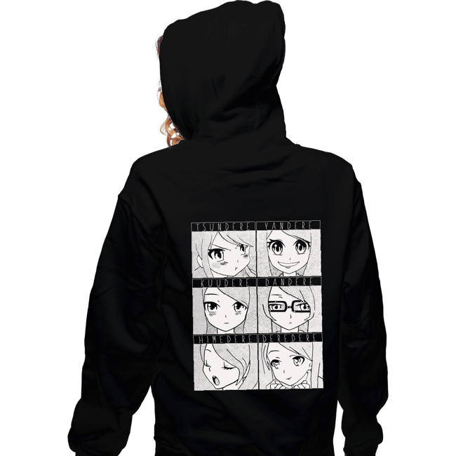 Secret_Shirts Zippered Hoodies, Unisex / Small / Black Dere Type