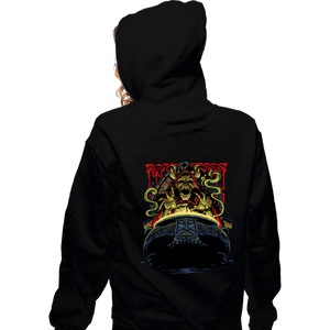 Daily_Deal_Shirts Zippered Hoodies, Unisex / Small / Black Evil King