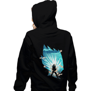 Shirts Zippered Hoodies, Unisex / Small / Black The Saiyan Prince