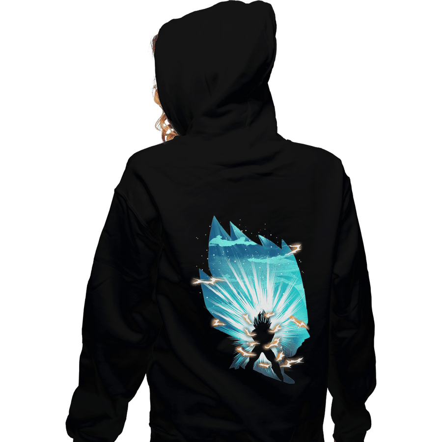 Shirts Zippered Hoodies, Unisex / Small / Black The Saiyan Prince