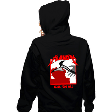 Load image into Gallery viewer, Shirts Zippered Hoodies, Unisex / Small / Black Mandy Em All
