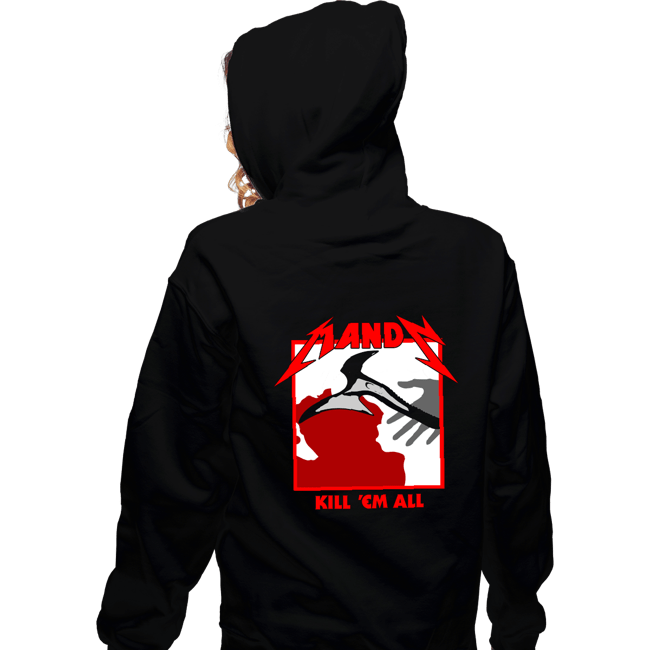 Shirts Zippered Hoodies, Unisex / Small / Black Mandy Em All