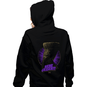 Daily_Deal_Shirts Zippered Hoodies, Unisex / Small / Black Desert Witch