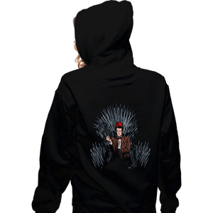 Daily_Deal_Shirts Zippered Hoodies, Unisex / Small / Black The Eleventh King