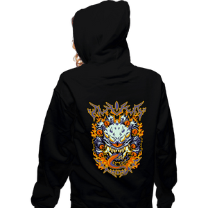 Shirts Zippered Hoodies, Unisex / Small / Black Beholder Crest