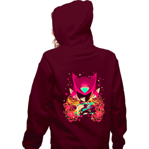 Daily_Deal_Shirts Zippered Hoodies, Unisex / Small / Maroon Zero Memories