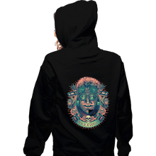 Load image into Gallery viewer, Shirts Zippered Hoodies, Unisex / Small / Black Glowing Werewolf
