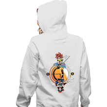 Load image into Gallery viewer, Daily_Deal_Shirts Zippered Hoodies, Unisex / Small / White Cross Dimension
