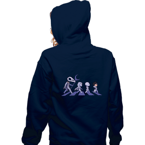 Daily_Deal_Shirts Zippered Hoodies, Unisex / Small / Navy The Scarabs