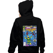Load image into Gallery viewer, Secret_Shirts Zippered Hoodies, Unisex / Small / Black Spider Bart V Dohc Ock
