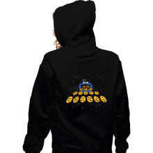 Load image into Gallery viewer, Secret_Shirts Zippered Hoodies, Unisex / Small / Black Cookie Vader

