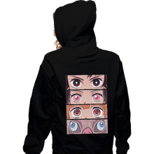 Load image into Gallery viewer, Shirts Pullover Hoodies, Unisex / Small / Black Demon Eyes
