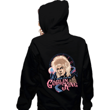 Load image into Gallery viewer, Daily_Deal_Shirts Zippered Hoodies, Unisex / Small / Black Never Fear The Goblin King
