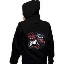 Load image into Gallery viewer, Secret_Shirts Zippered Hoodies, Unisex / Small / Black We Are Venom
