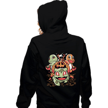 Load image into Gallery viewer, Shirts Zippered Hoodies, Unisex / Small / Black Spooky Squad
