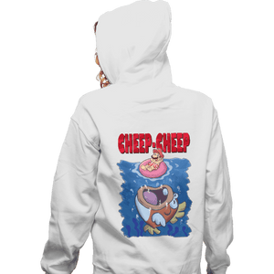 Daily_Deal_Shirts Zippered Hoodies, Unisex / Small / White Cheep Cheep