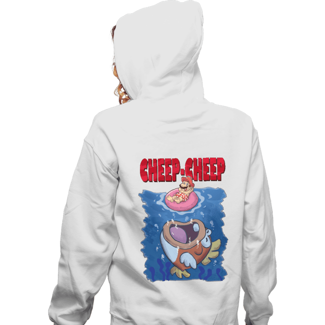 Daily_Deal_Shirts Zippered Hoodies, Unisex / Small / White Cheep Cheep