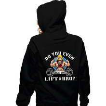 Load image into Gallery viewer, Shirts Zippered Hoodies, Unisex / Small / Black Do You Even Lift Bro
