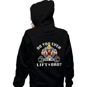 Shirts Zippered Hoodies, Unisex / Small / Black Do You Even Lift Bro