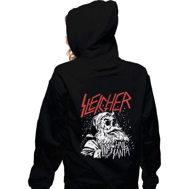 Secret_Shirts Zippered Hoodies, Unisex / Small / Black The Sleigher