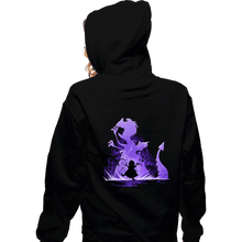 Load image into Gallery viewer, Secret_Shirts Zippered Hoodies, Unisex / Small / Black Bad Witch Dragon

