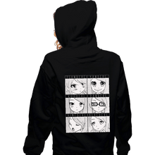 Load image into Gallery viewer, Secret_Shirts Zippered Hoodies, Unisex / Small / Black Dere Types

