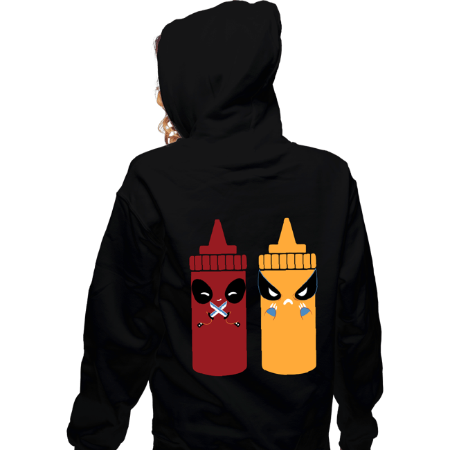 Secret_Shirts Zippered Hoodies, Unisex / Small / Black X Sauce